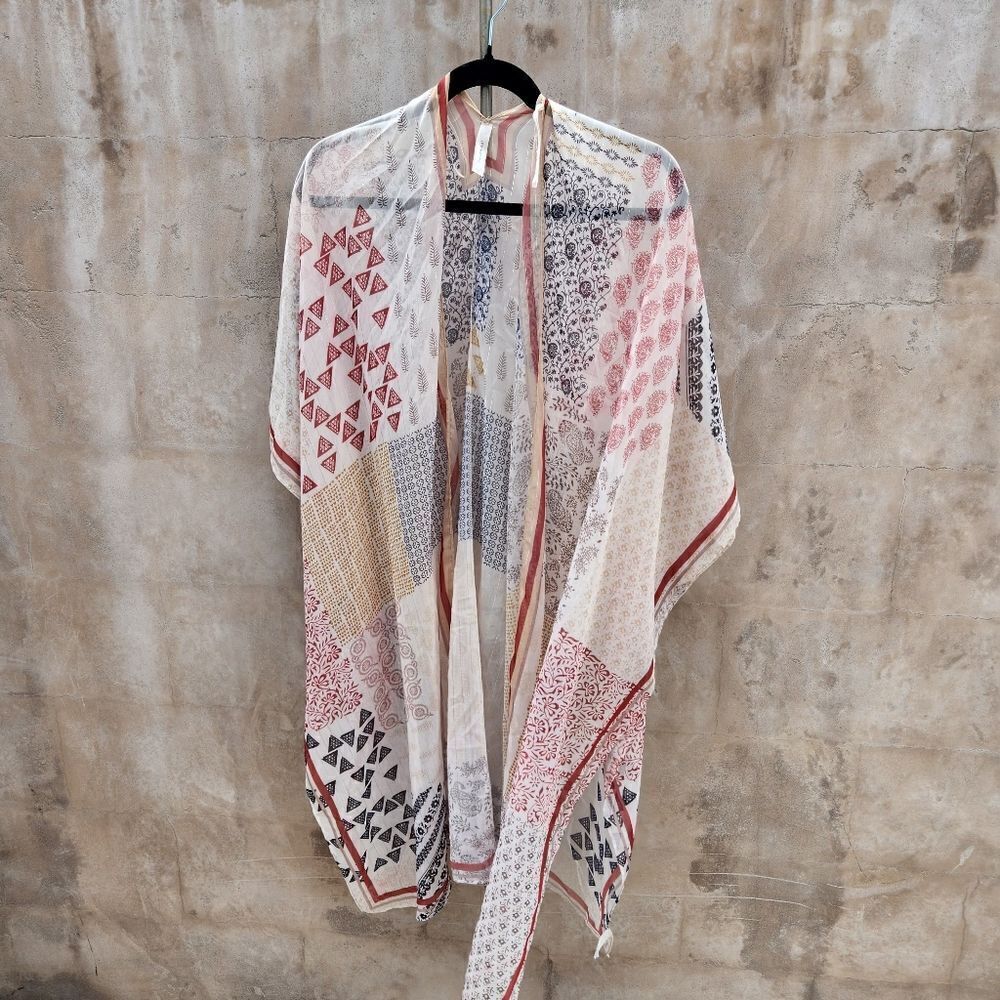 Francescas kimono style blouse cover up boho style